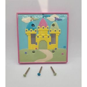 Borders Unlimited Castle Light Switch Plate/Cover handpaint